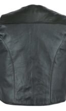 Pioneer Biker Club Vest with Braided Edges