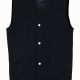 Flare Sleeveless Vest Denim for Men